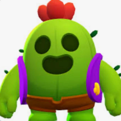 🌵 Spike Brawl Stars Cactus Plant Spikey Model