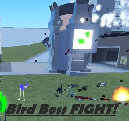 Bird Boss Fight 