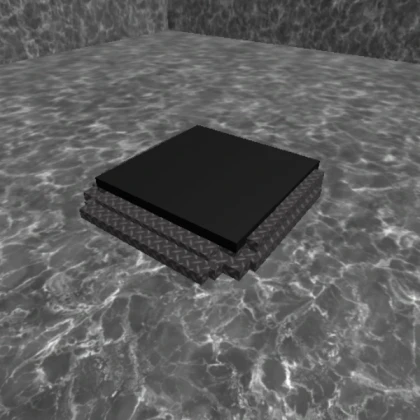 Medium Gray Floating Platform
