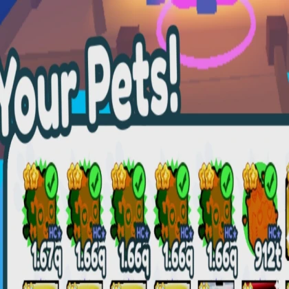 growing izzy pet for BIRD