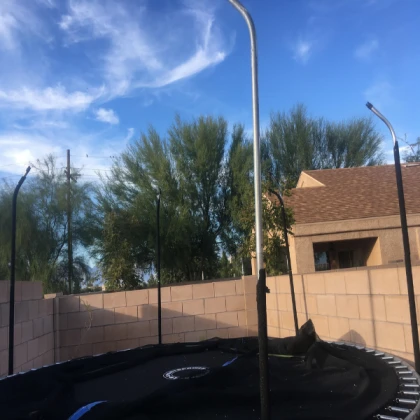 very large trampoline