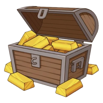 A Golden Treasure Chest!