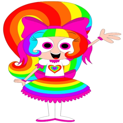 rainbow dancing lighting kitty toy