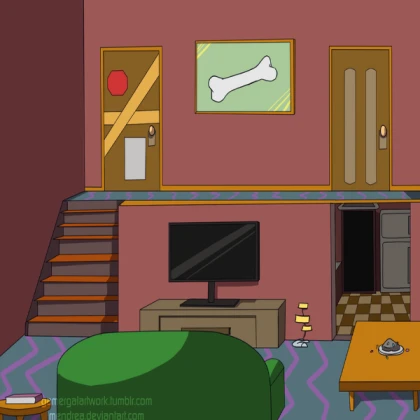 DogDays Room With DogDay Inside