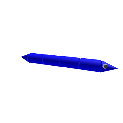 blue burrowing worm