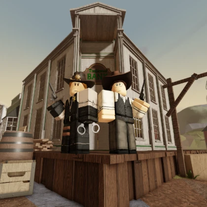 🤠 Western Town RP Saloon Sheriff Desert Outlaw