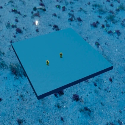 Floating Square Pad