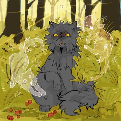 cute yellowfang from the warriors comic books