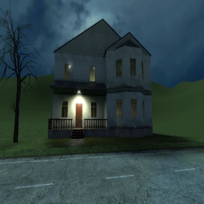 old horror house