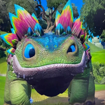 deadly nadder toy that moves head when clicked