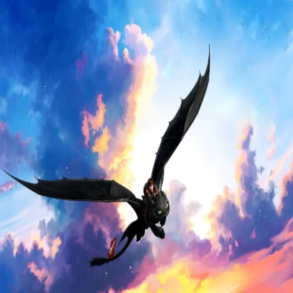 be a magical night fury 