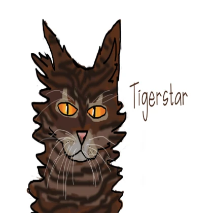 destroyable tigerstar from the warriors comic book