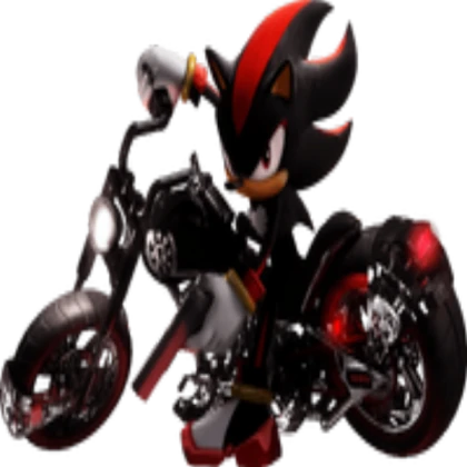 Shadow the Hedgehog on a Motorcycle!