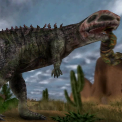 Newborn Giganotosaurus