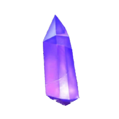 Blue Purple Crystal with effects