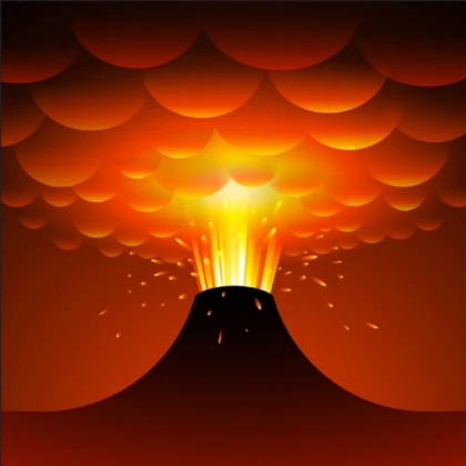 Supervolcano Eruption