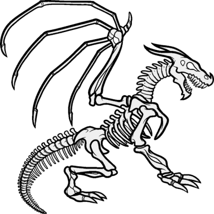 dragon skeleton