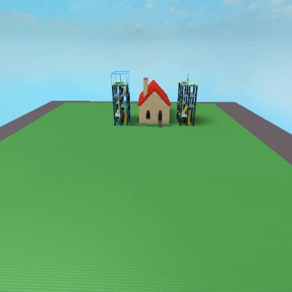 Bird house and playground