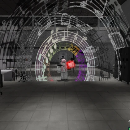 Jumpscare screen giver Tunnel