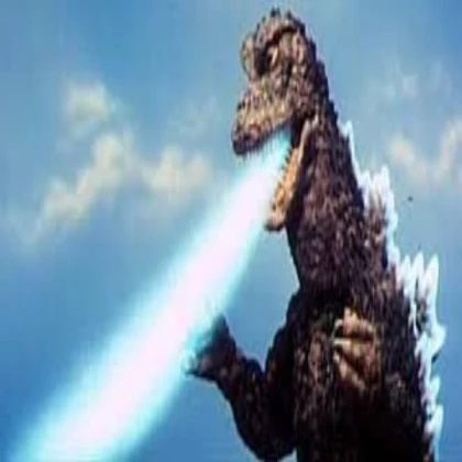 the ad screens with atomic breath godzilla when no ads