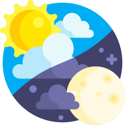 weather + day night cycle mod