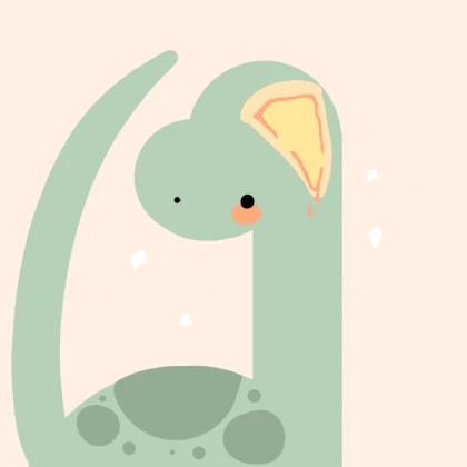 Cute Baby Brachiosaurus