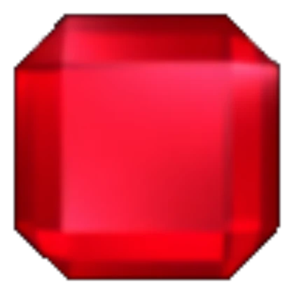 Red Cube Crystal