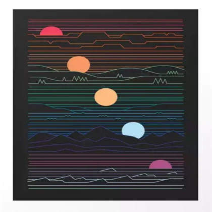 Black Hole [WORKS!] Scenic Decor Black Classic Map