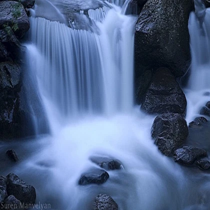 Realistic Waterfall