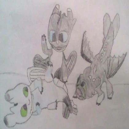 light fury toy and courtney plush v 1.5