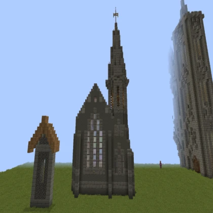 The church from minecraft!
