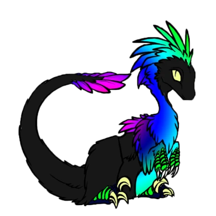 Rainbow Raptor!