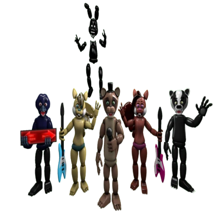 some nightmare animatronic ragdolls
