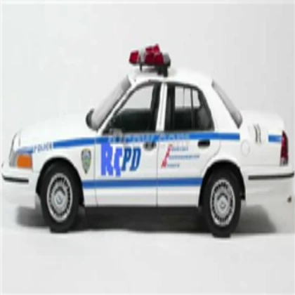 Police car model