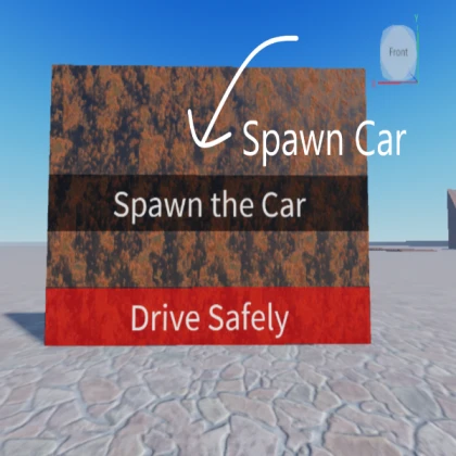 Car Spawn Key