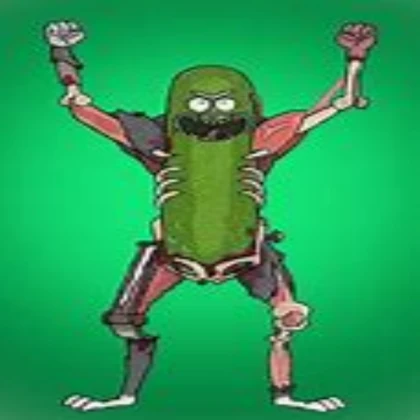 pickle rick fake
