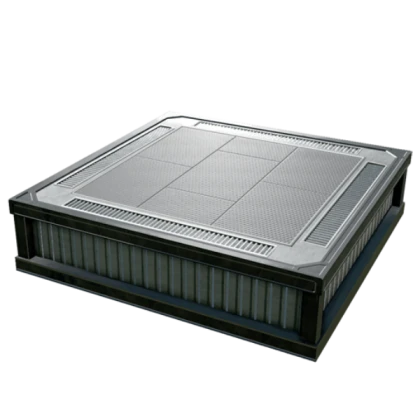 Large Gray Floating Platform