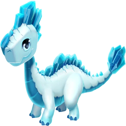 baby ice dragon with ad wings moving toy