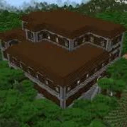 Two-storey House in Minecraft!