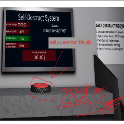 Self Destruct Button
