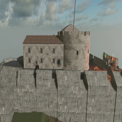 Placeable Castle Wall