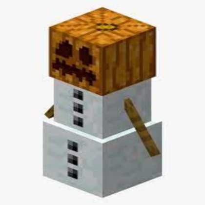 minecraft snowman
